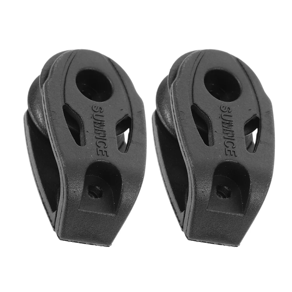 2 шт. шкив зажим для веревки лодки комплект стабилизатора каяка подъемный