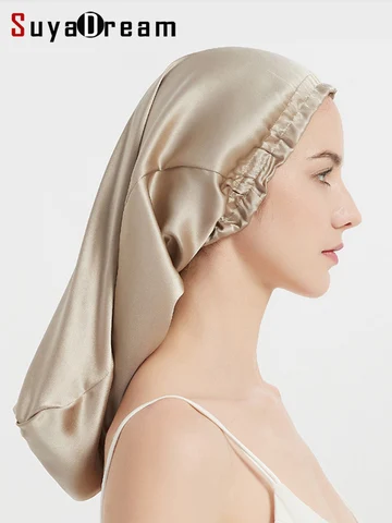 SuyaDream шапочка для сна из шелка  для женщин