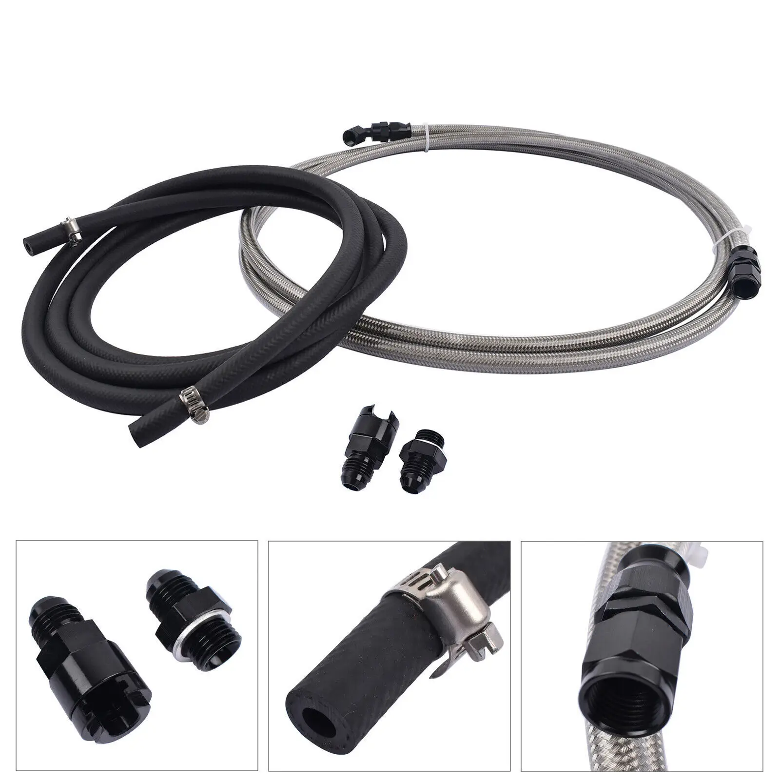 

Fuel Feed Line and Rubber Return for Honda Civic Sedan 1.6L 1996 - 2000 NEW!