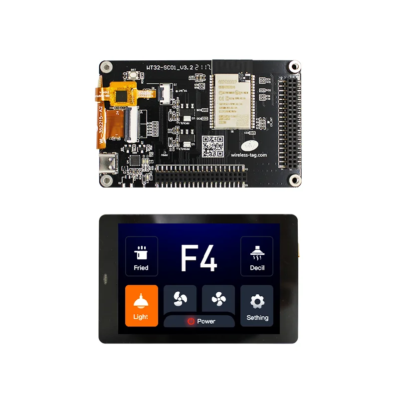Детская плата WT32-SC01 ESP32 умная с 3 5 дюймовым RGB мультисенсорным ЖК-экраном