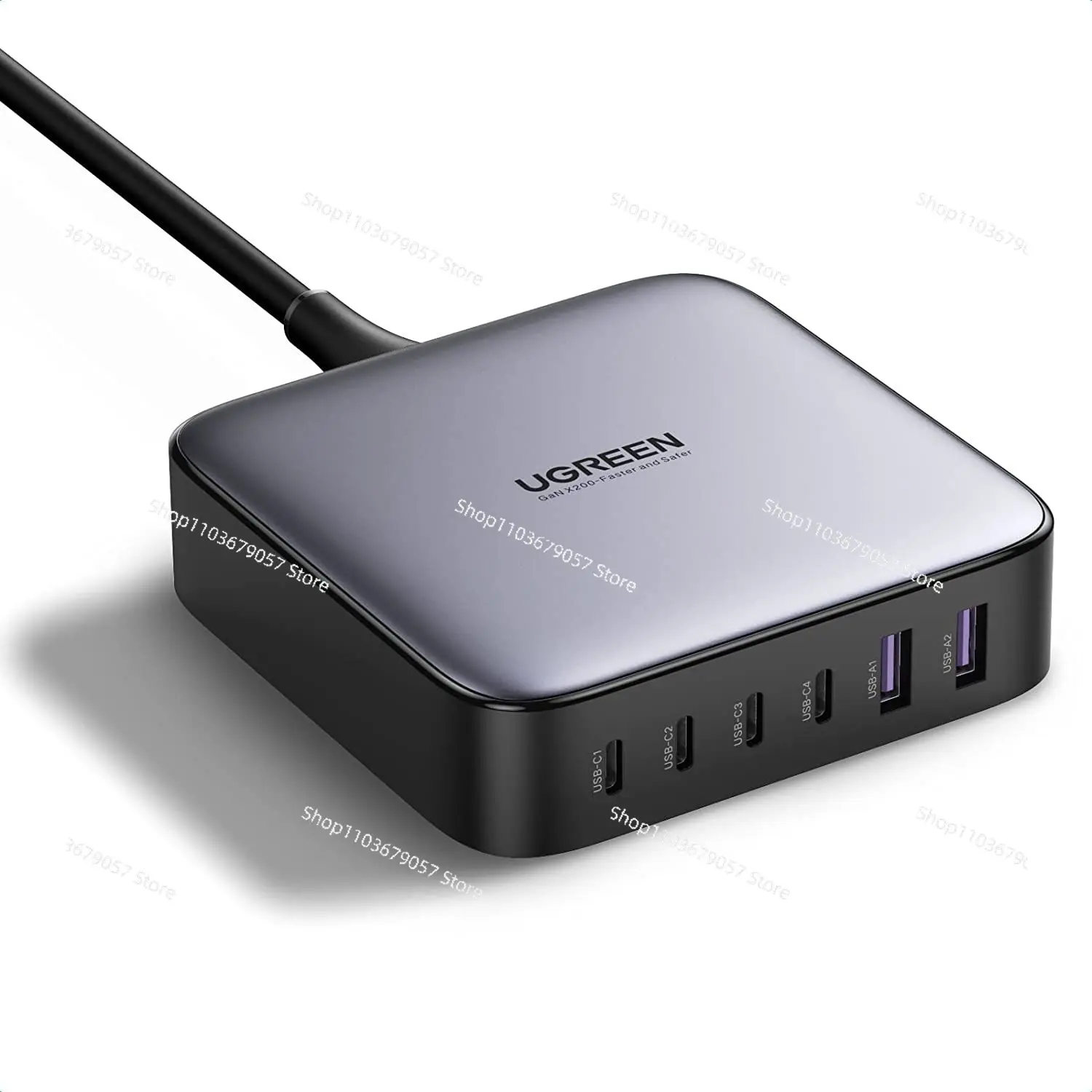Ugreen Зарядные устройства адаптеры 100 Вт 200 USB C настольное зарядное устройство Nexode 6