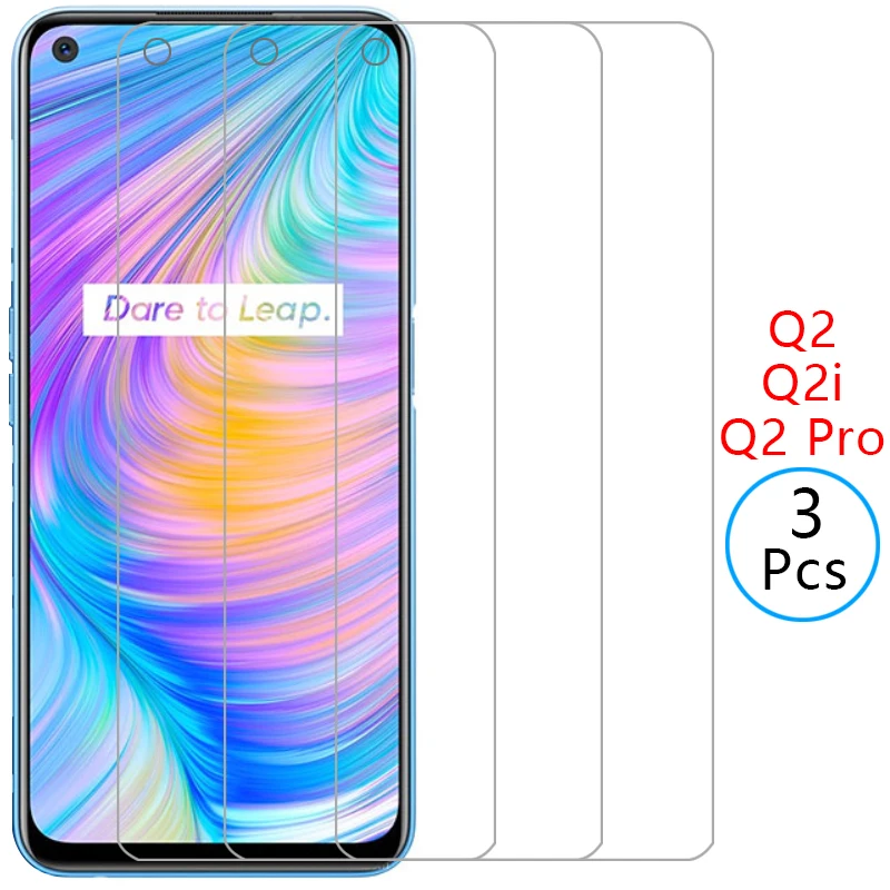 

protective tempered glass for realme q2 pro q2i screen protector on realmeq2 realmi q 2 2q q2pro film reame relme ralme real me