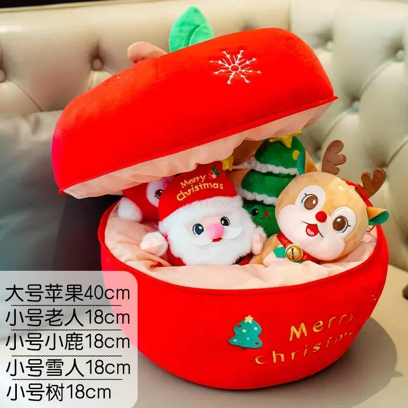 

2023 Christmas Santa Claus Dolls Christmas Tree Dolls Plush Toy Dolls Pillows Children's Christmas Gifts In Apple Products Gifts