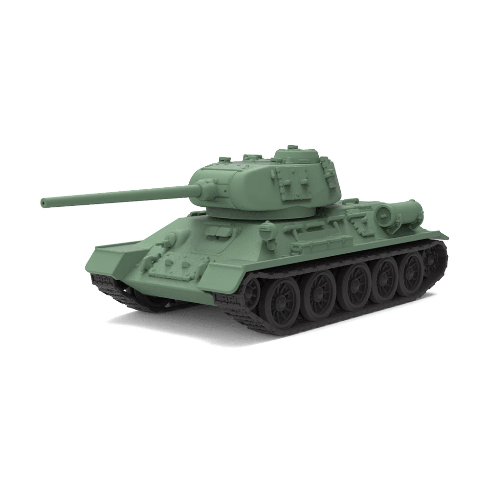 ССМОДЕЛЬ СС 144755 1/144 Военная модель советского среднего танка T-34-85/ZiS-S-53