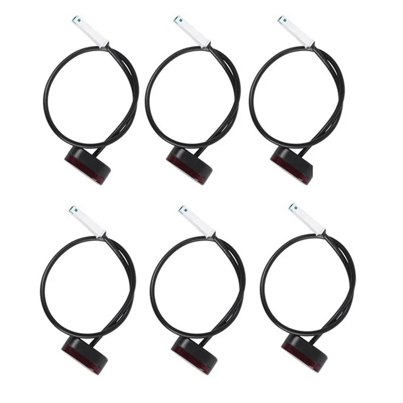 

Задний фонарь, стоп-сигналы с линией для электроскутера Xiaomi Mijia M365 M187, 6 шт.