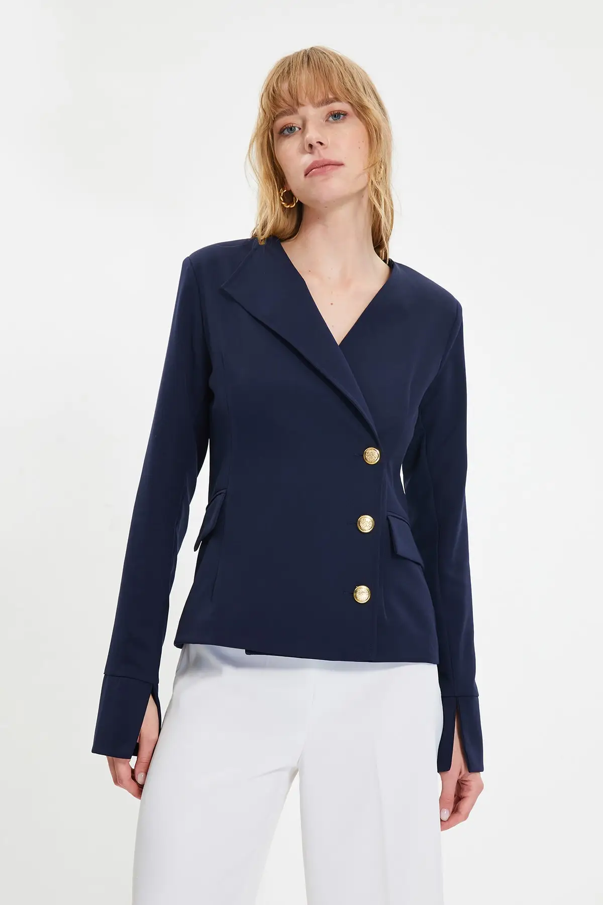 

Trendyol Buttoned Jacket TWOAW22CE0374
