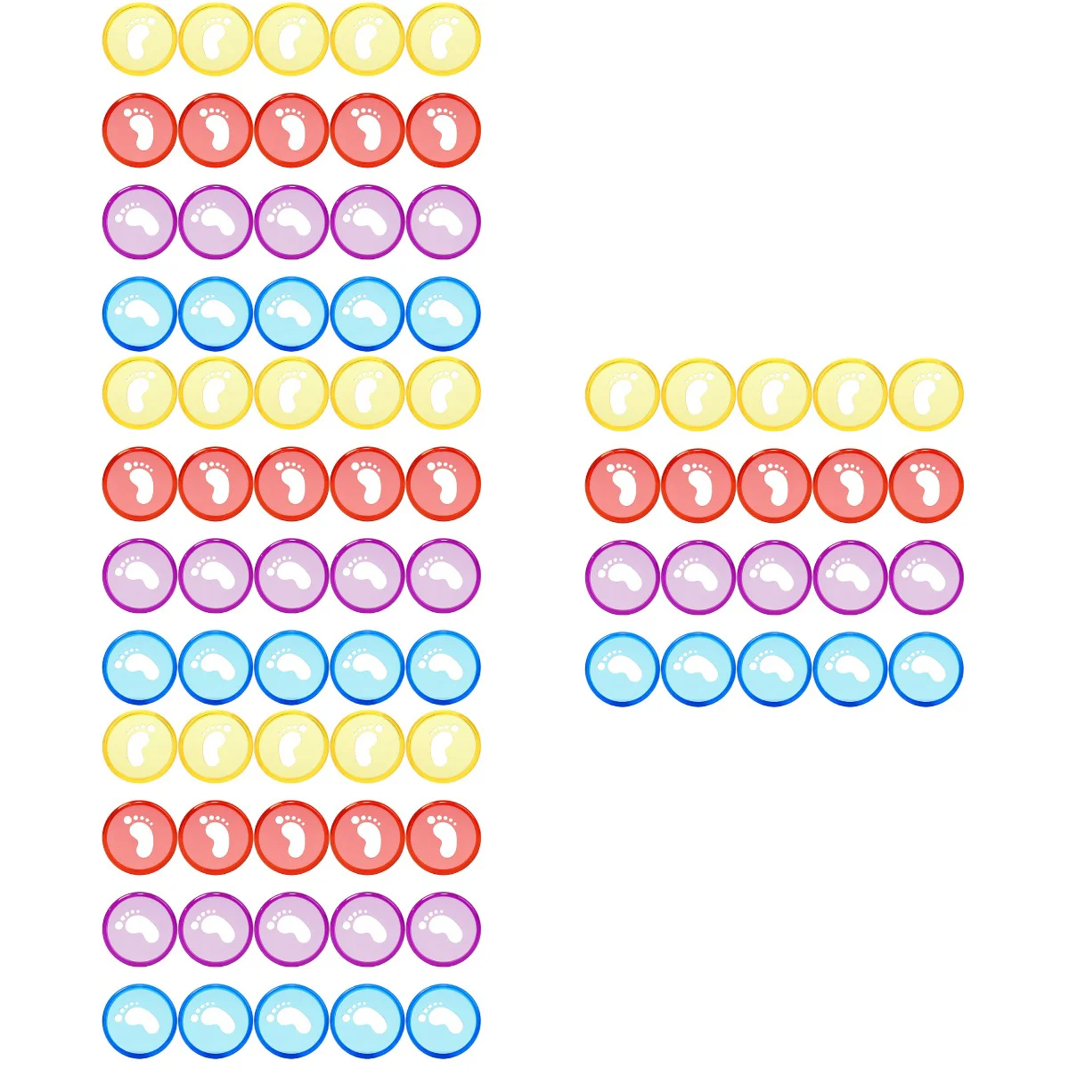 

80 Binder Discs for Loose-leaf Notebook Colorful Book Binding Discs Multi-use Binding Discs