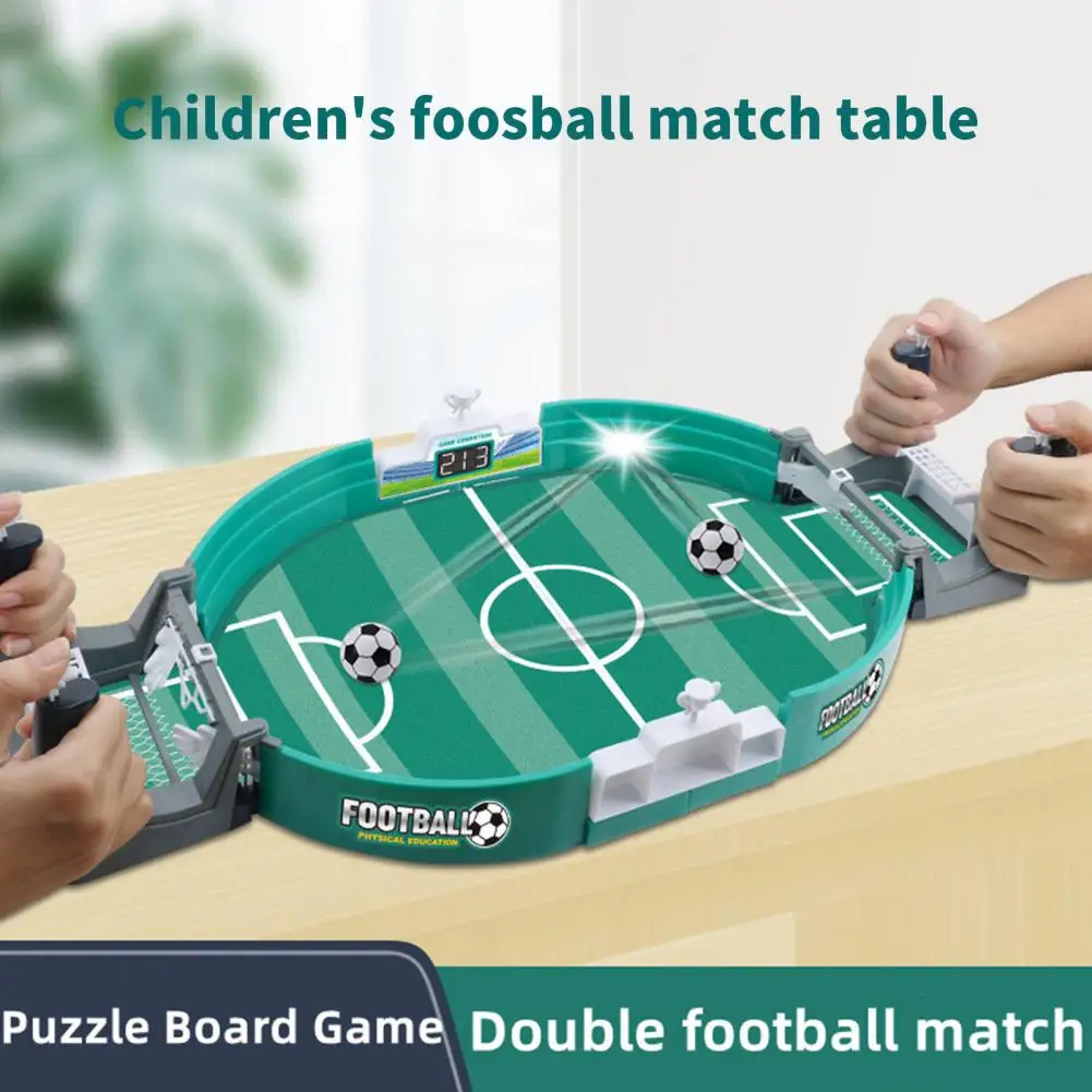 

Hand-eye Coordination Sturdy Playing Desktop Football Focus Training Toy for Entertainment