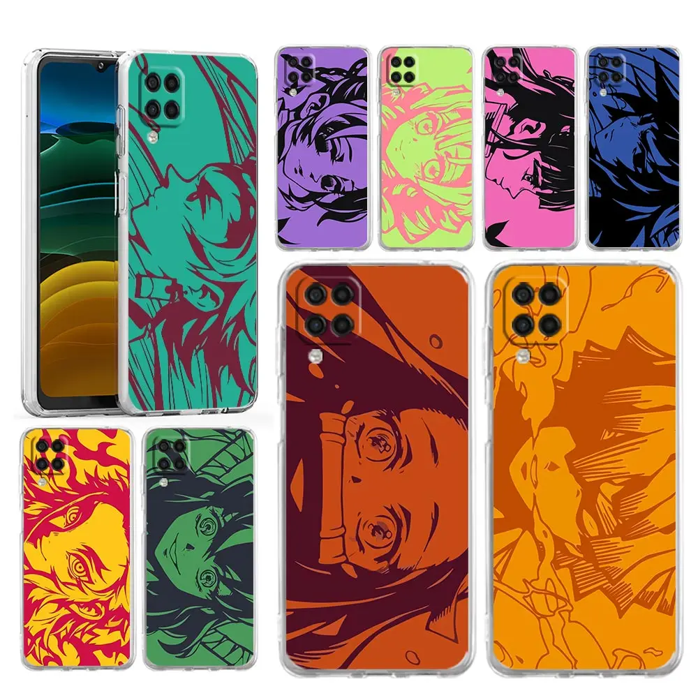 

Case For Samsung A13 A23 A33 A53 A73 5G A51 A71 A21S A12 A11 A31 A41 A03 A52 A32 A22 Kimetsu no Yaiba Demon Slayer Fashion Cover