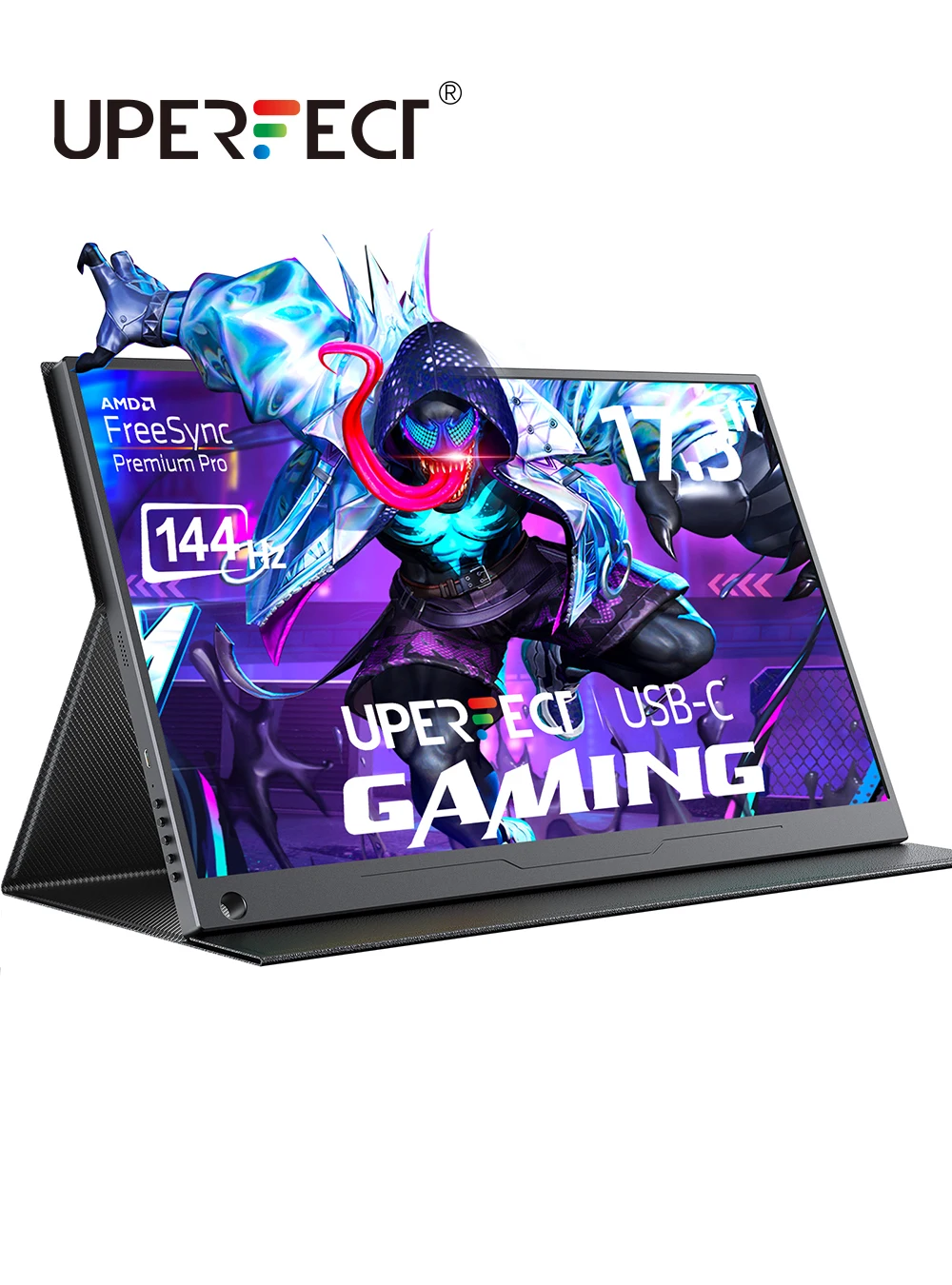 Портативный монитор UPERFECT, 144 Гц, 17,3 дюйма, 1080P, FHD, IPS, USB ...