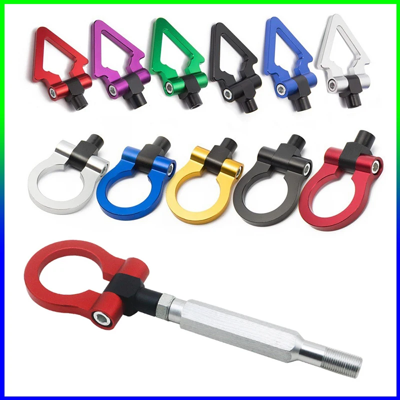 

Aluminum Car Trailer Traction Hook Rear Trailer Ring Traction Hook Front/Rear Bumper Traction Hook Tool Car Accessories SUBARU