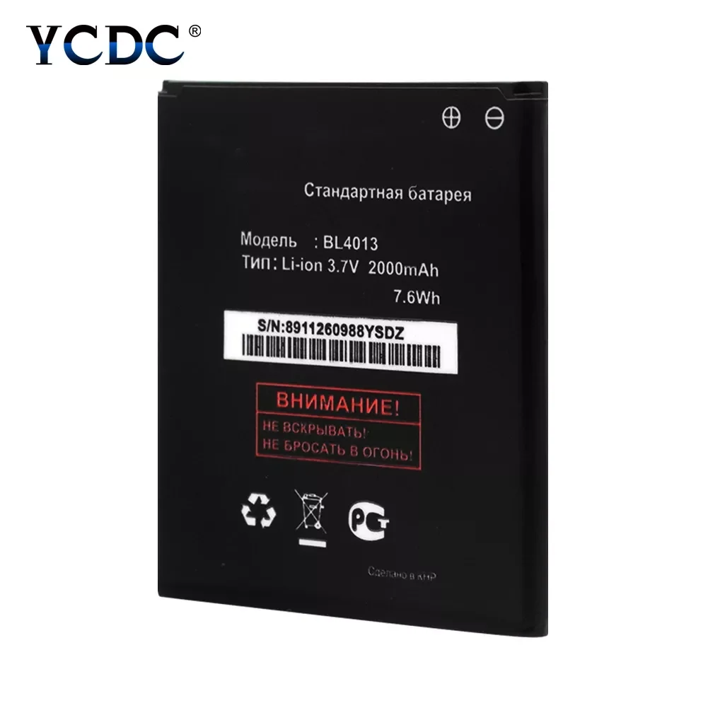 

2000mAh High Capacity Battery BL4013 BL 4013 For FLY IQ441 IQ447 FS454 FS451 FS504 FS514 FS455 FS456 FS457 IQ245 Cell Phone
