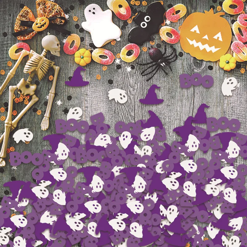 Конфетти для Хэллоуина вечерние настольное украшение рассыпчатые блестки