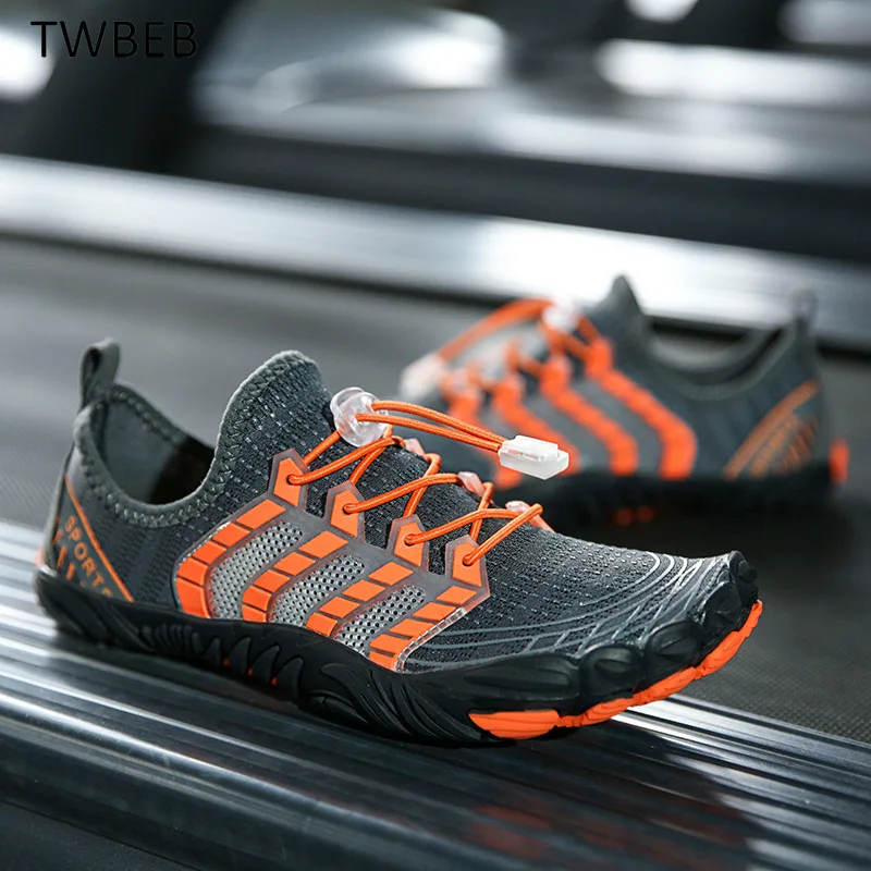 

Unisex Barefoot Five Fingers Shoes Summer Running Men and Women Outdoor Lightweight Quick Aqua Shoes Fitness Sports Sneakers