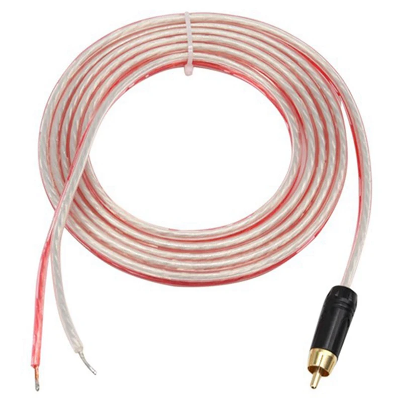 

Розничная продажа, аудиофил, активный динамик, один разъем RCA Lotus Head, кабель для динамика, аудио, спутниковый динамик, усилитель, соединение