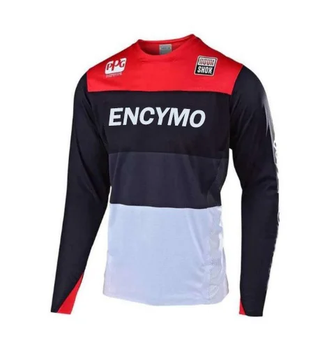 

ENCYMO Motorcycles Downhill Jersey MTB Enduro Offroad larga Mountain Bike Motocross Jersey DH MTB T-Shirt