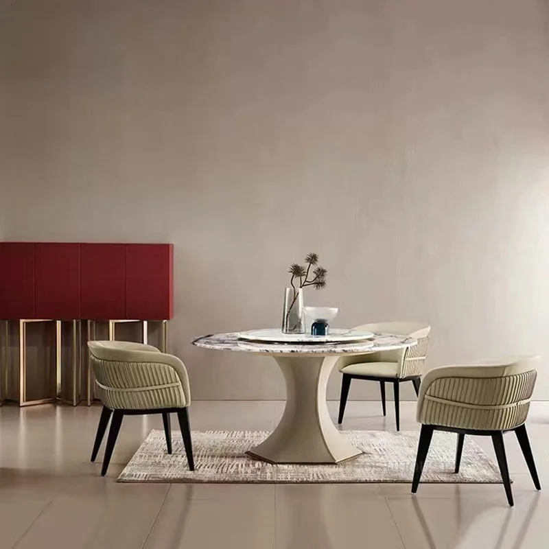 

Кожаные обеденные стулья в скандинавском стиле для ресторана, мебель для отдыха, спинка стула, дизайнерское Роскошное кресло для дома, спальни, ресторана