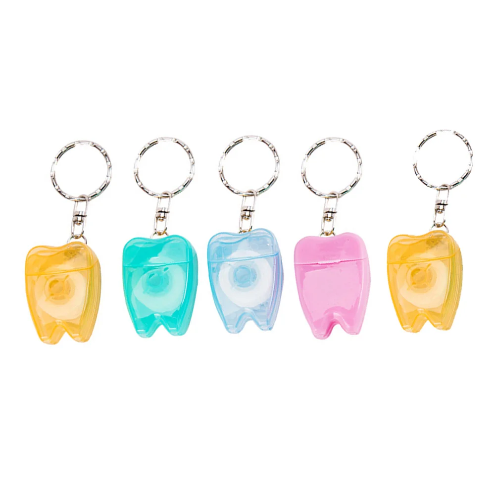 

5 Compact Durable Cleaning Tool Floss Floss for Children Adults Men