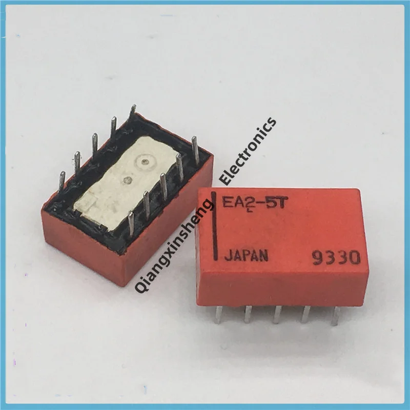3 шт. EA2-5T электронный 10-контактный два открытых и два закрытых реле электромагнитного сигнала постоянного тока