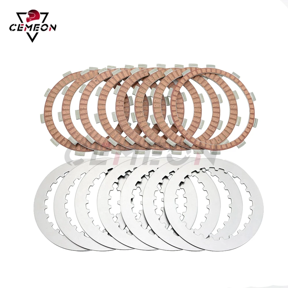 For Benelli BJ500 BJ600 BJ600GS TNT600 BN600 BN600GT Stels 600 TRK502 Motorcycle clutch disc steel plate friction