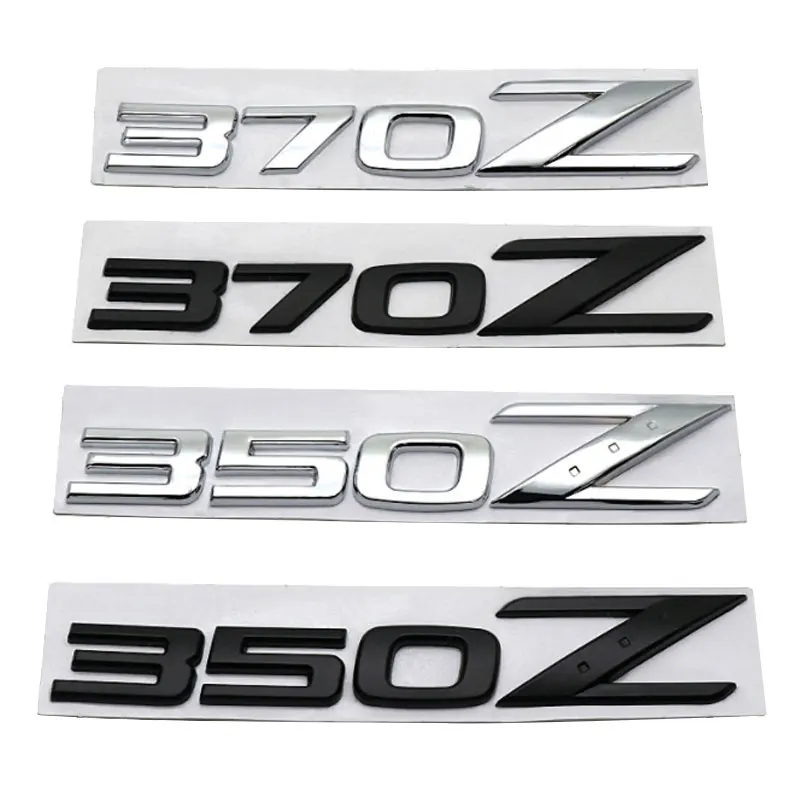 

Цифровой значок 350Z 370Z, автомобильные наклейки для Nissan Z, модификация корпуса багажника, боковой двери, оригинальные аксессуары, декоративные наклейки