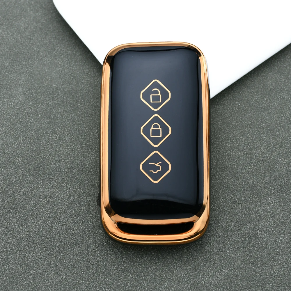 

3-кнопочный автомобильный брелок из ТПУ для Baojun 510 730 360 560 RS-5 530 630 Wuling Hongguang S, чехол для автомобильного ключа, защитный чехол, аксессуары