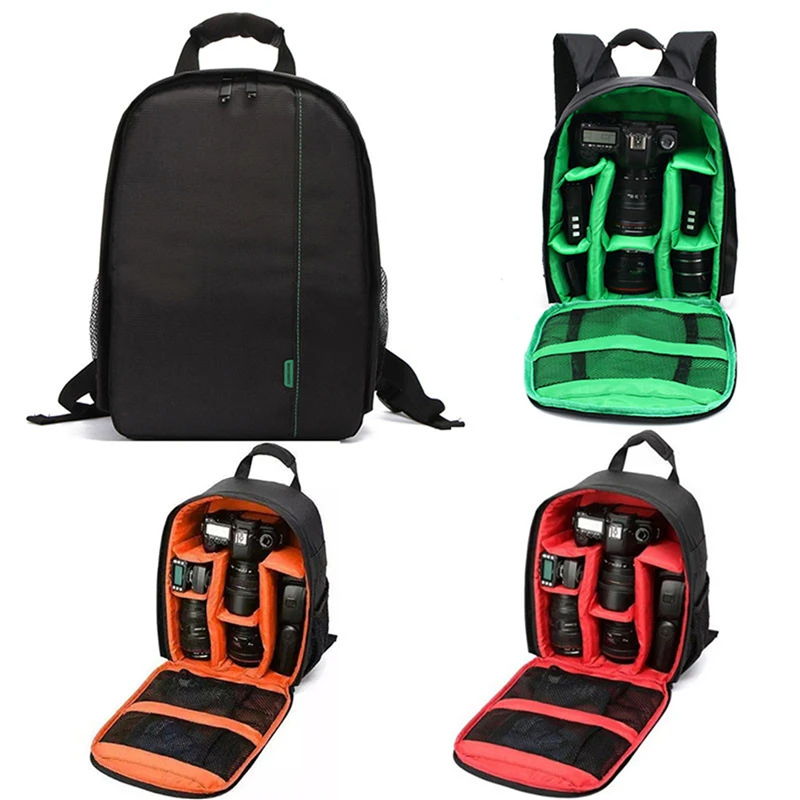 

Nylon Men/Women Camera Wear-resistant Large capacity Waterproof Camera Bag Outdoor tourism Backpack