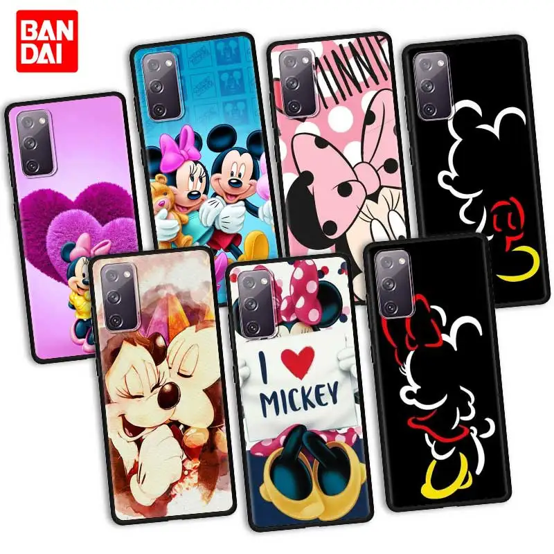 

Kissing Lovers Mickey Minnie Mouse Phone Case for Samsung Galaxy S20 FE S21 S10 S9 Plus Ultra 5G S20fe S21fe S20ultra Cover