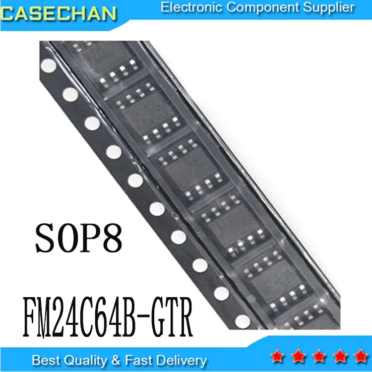 Новые и оригинальные детали, 64 кбит от SOP8 FM24C64B-G