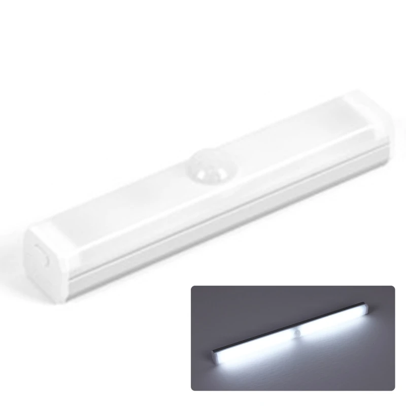 

Wireless USB Rechargeable PIR Motion Sensor LED Night Light Strip Closet Lamp