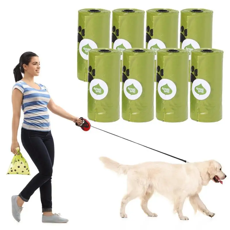 

Dog Poop Bags Refills Durable Waste Bag Refill Rolls For Dogs 120 Pcs Cat Poop Bags Outdoor Dog Poop Garbage Bag Rubbish Bag For