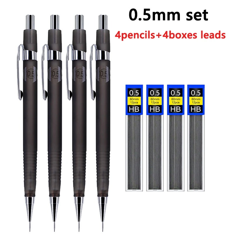 

Набор механических карандашей MROOFUL 8 шт. 0.3/0.5/0.7/0.9 мм