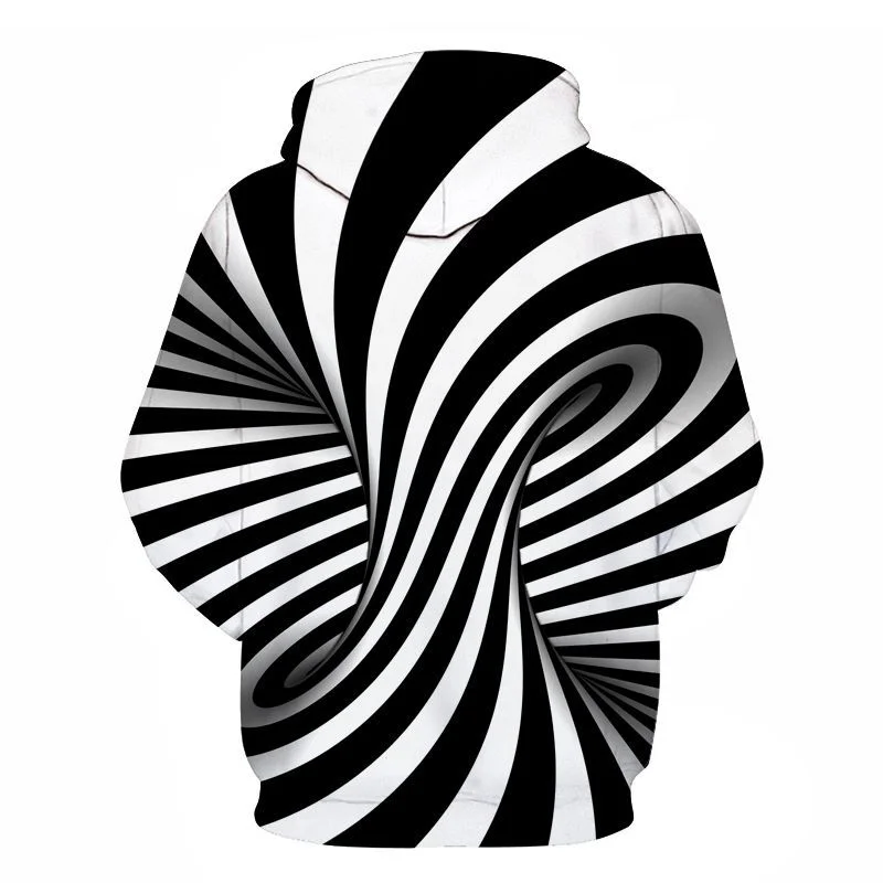 Толстовка мужская с длинным рукавом 3d трехслойная кофта принтом в виде разных