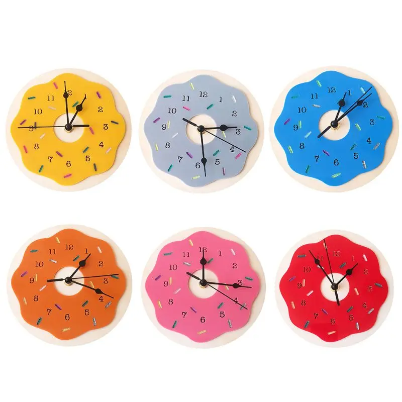 

Простые настенные часы в скандинавском стиле, тихие прочные декоративные часы для кухни, офиса, гостиной