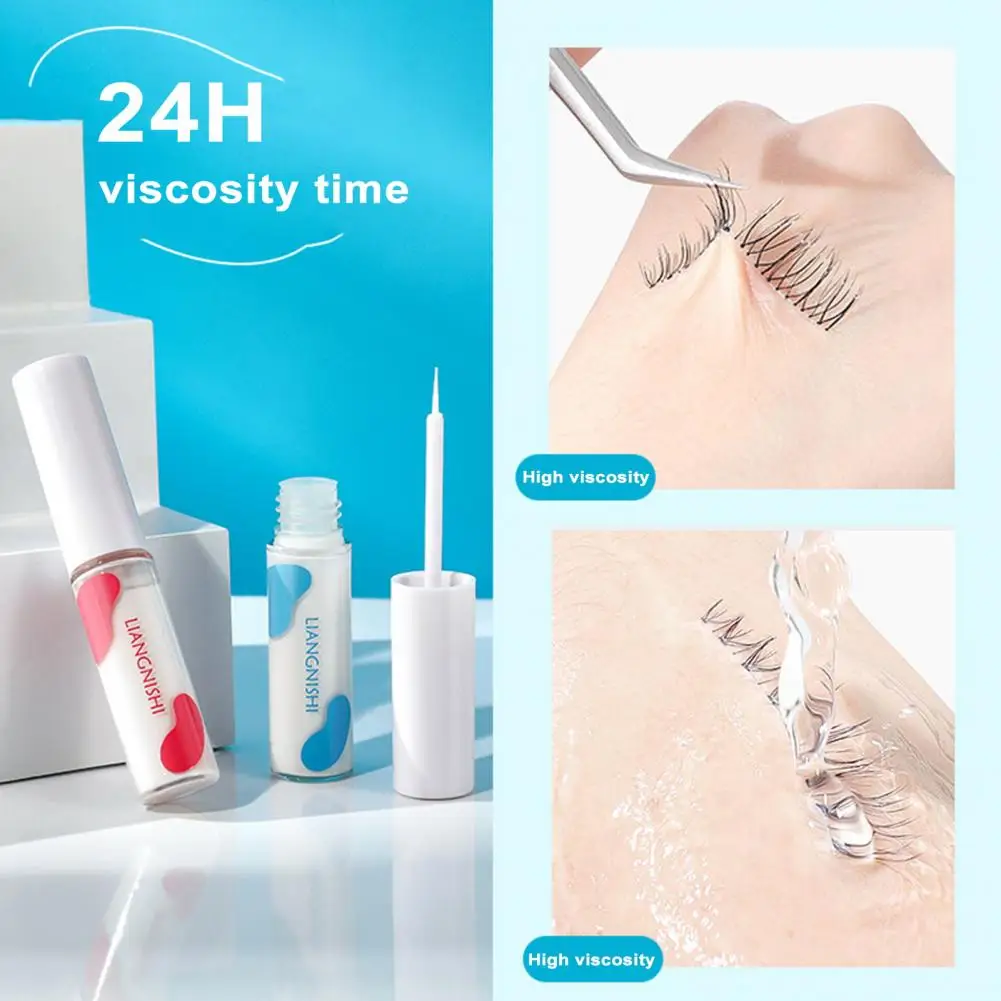 

5ML Waterproof False Eyelash Glue Quick Dry Long-Lasting Non-irritating Gentle Adhesive For All-Day Wear