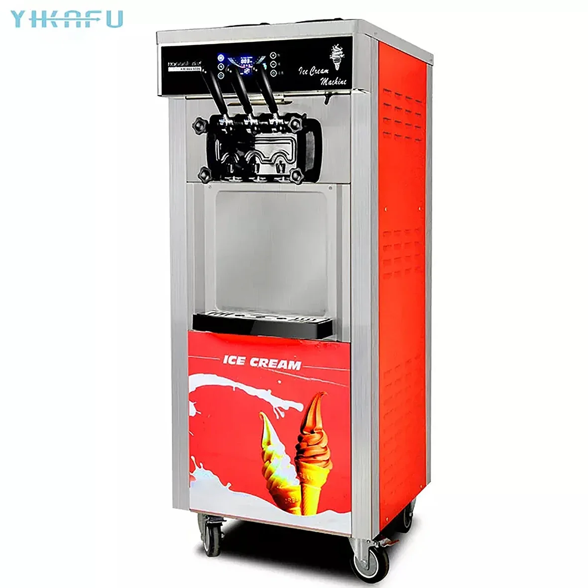 Передняя панель блока выпускной клапан для машины мягкого мороженого YKF запасные