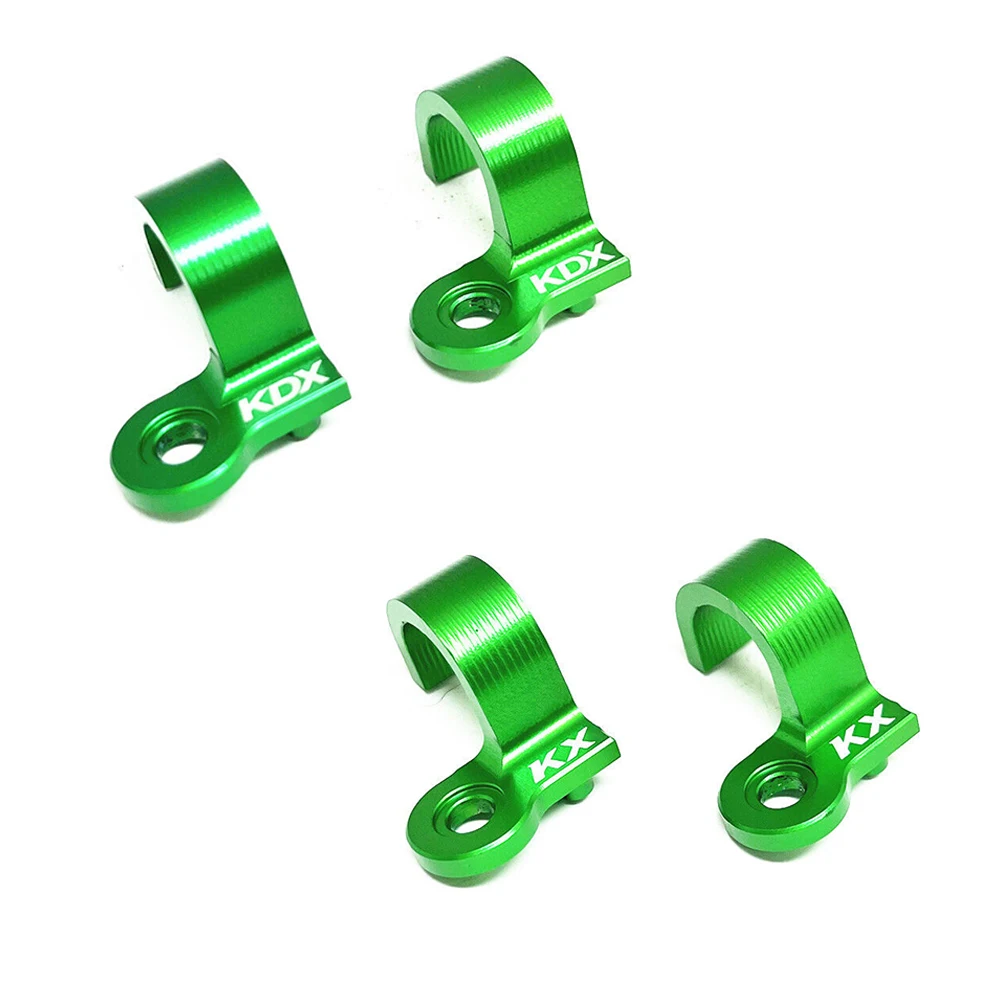 

Задний тормозной шланг с логотипом KX/KDX, направляющий зажим для KAWASAKI KX125 KX 125 KX250 KX 250 KDX200R KDX 200R KDX220R KDX 220R