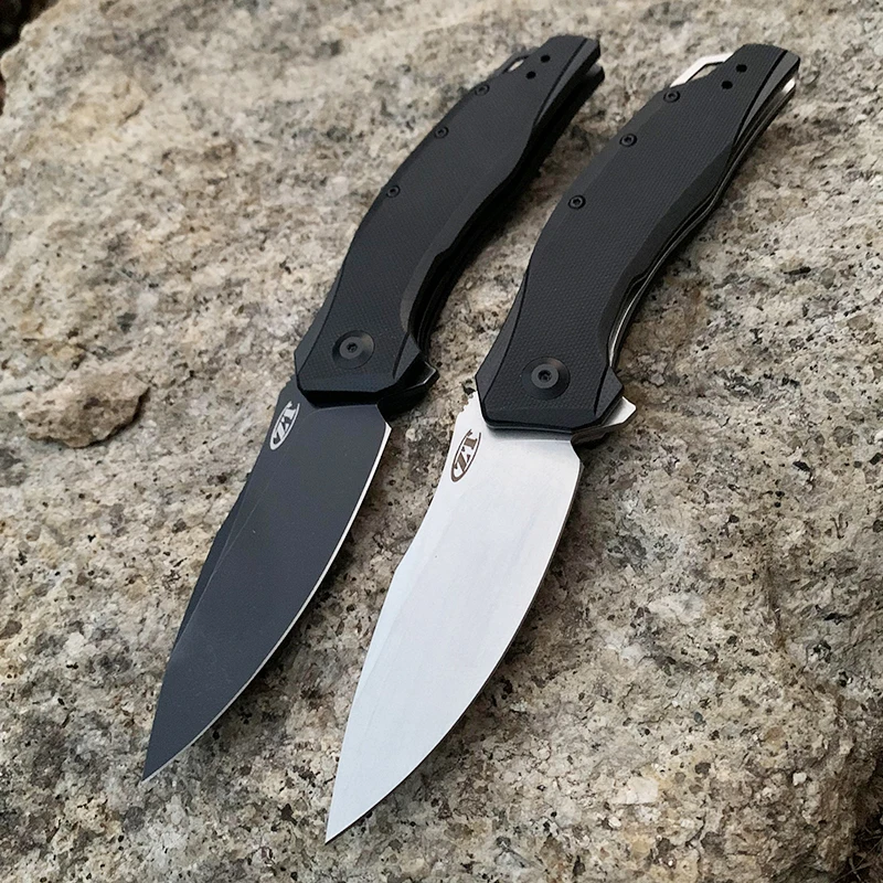 Карманный складной нож ZT0357 с нулевой погрешностью Ручка G10 флиппер