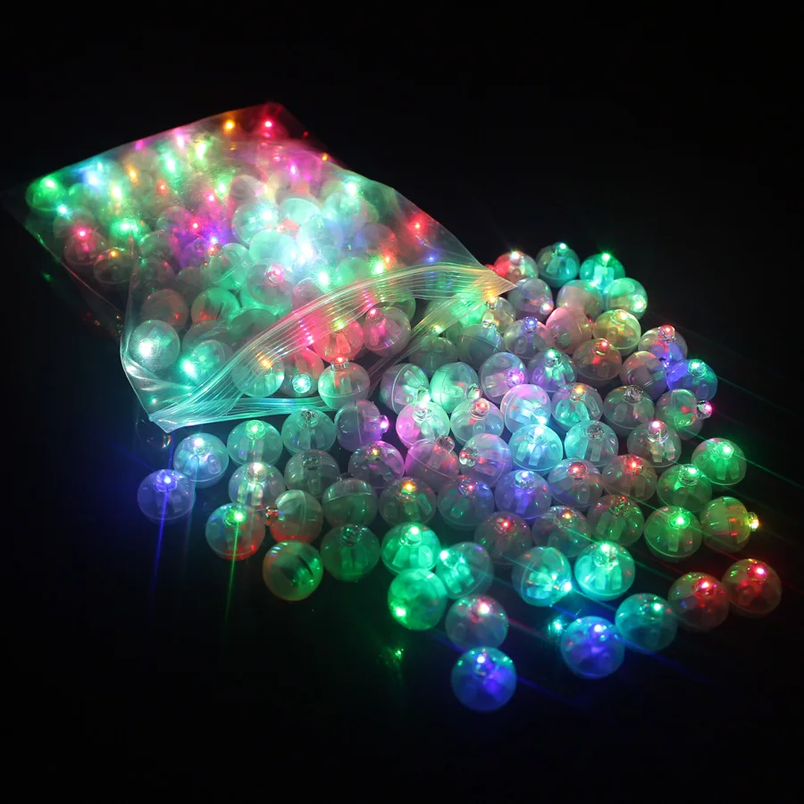 

LED Light Bullet Mini Balloon Bulb Glow Switch Light Strip Party Wedding Holiday Garden Birthday Party Decoration