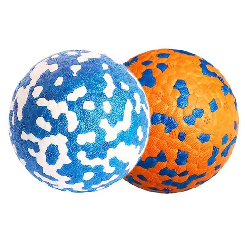 

Dog Ball Toy Interactive Puppy Teething Toys Herding Ball Bouncy Fetch Throw Ball For Training Outdoor Toys Teeth Cleaning Small