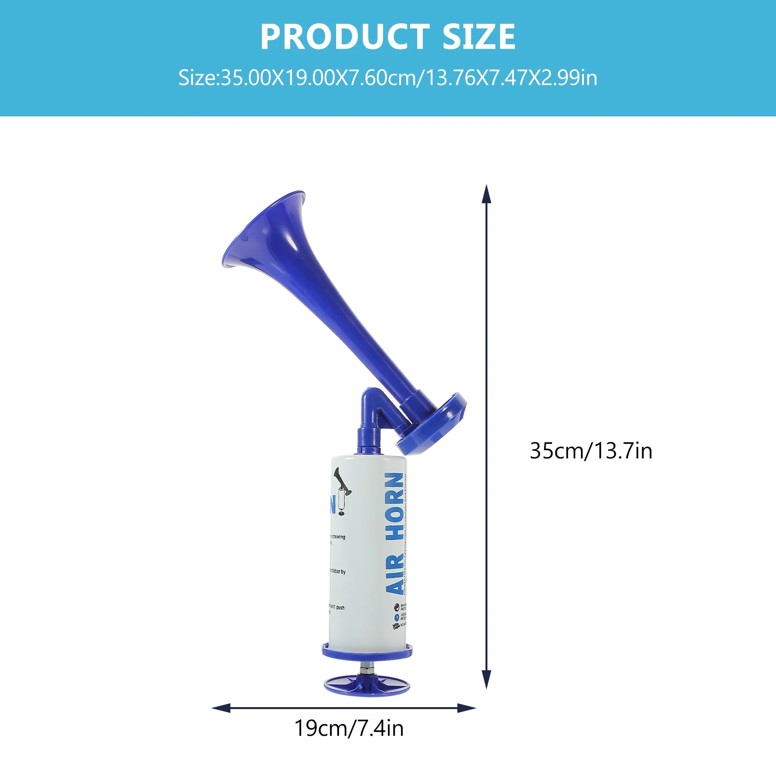 Предупреждающий воздушный рожок футбольные мероприятия реквизит для поддержки