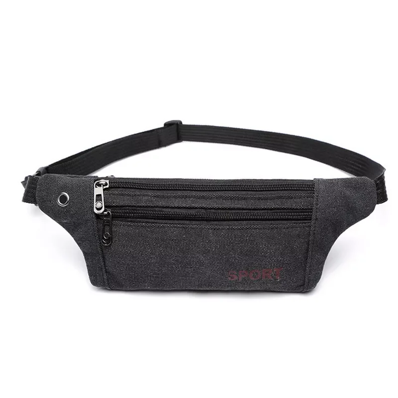 

Bag Casual Functional Money Phone Pouch Belt Bag Women Bag for Belt Canvas Hip Bag Fanny Pack Banana bag сумка женская