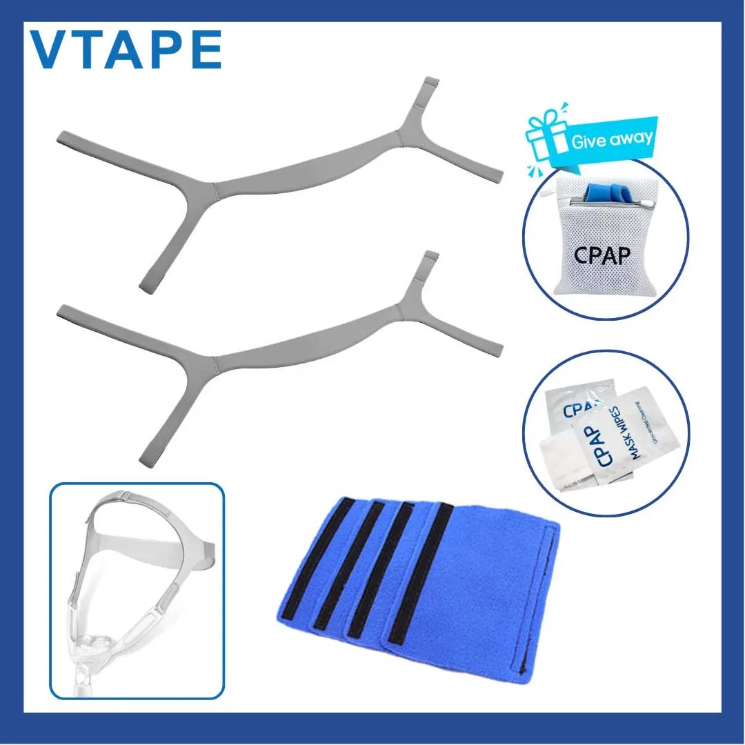 Ремешок для головного убора маски CPAP - Вкладыши носа Аксессуар масок апноэ во сне