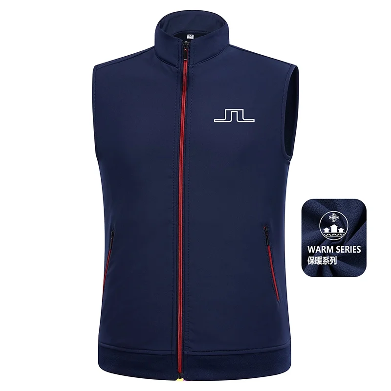 

Мужской жилет J Golf, куртка, осенне-зимняя спортивная одежда для гольфа, Мужской флисовый жилет, модная теплая куртка #2201