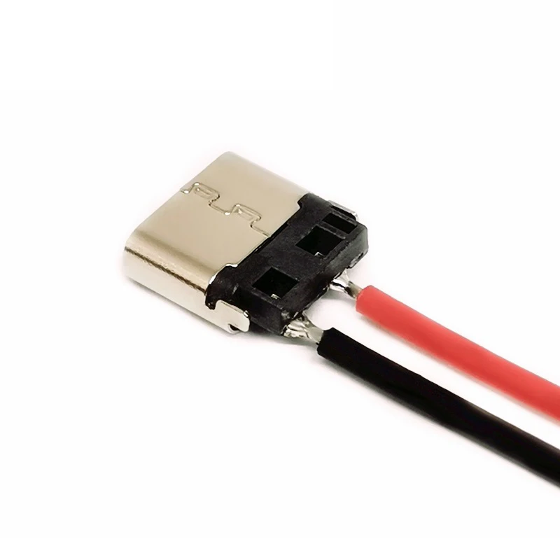 Фото Лидер продаж, 5 шт., USB Type-C 2P, сварочный провод, Женский Соединительный кабель для быстрой зарядки №5