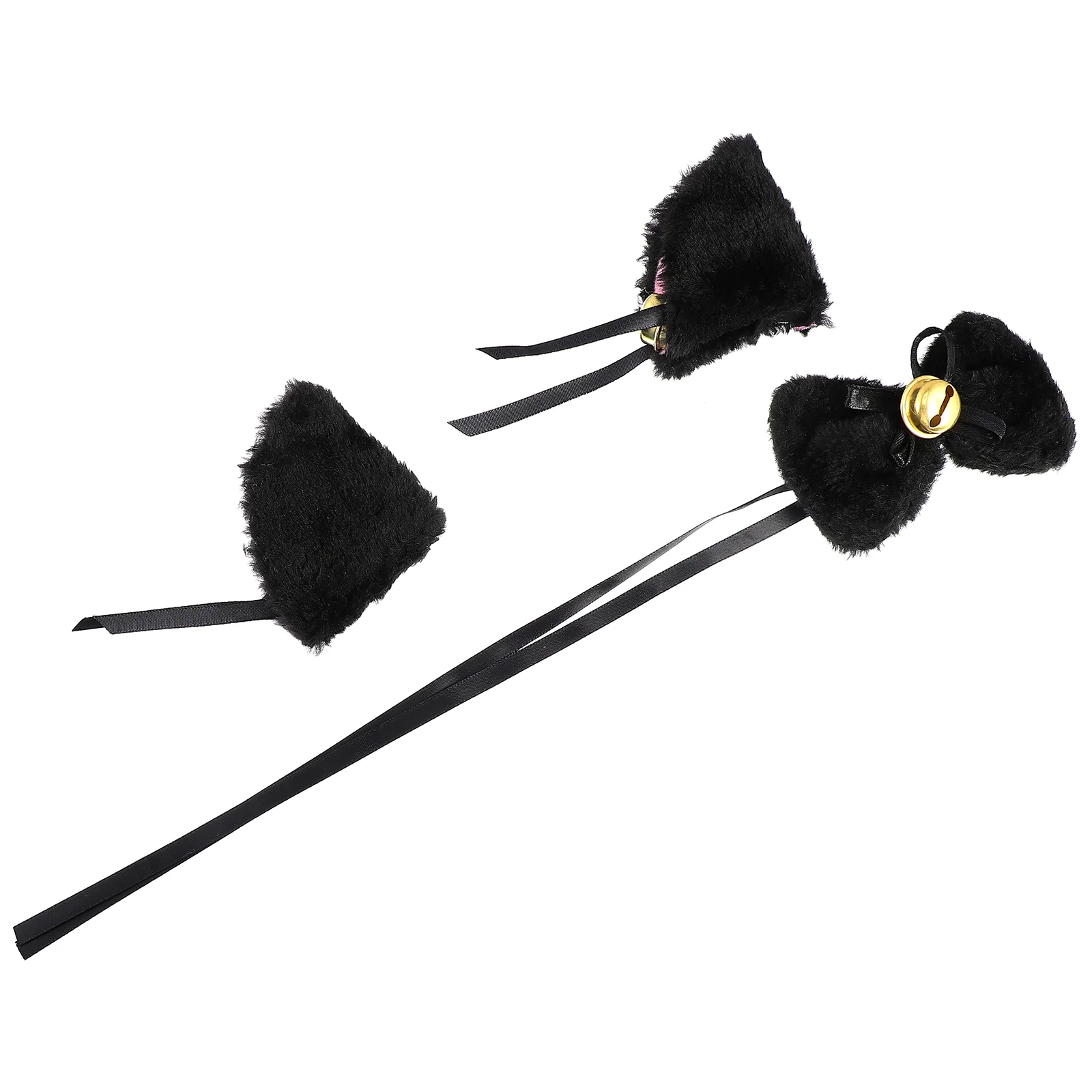 

Ear Hair Clips Headband Cat Plush Cosplay Bow Necklace Choker Tie Party Cospay Costume Hairband Women