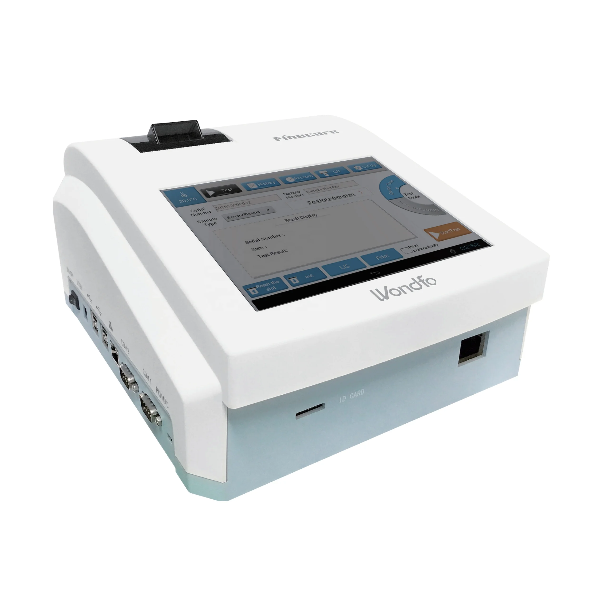 Фото Анализатор гормонов Finecare FS-113, иммуноферментный анализатор Wondfo Finecare, тест-набор Finecare HCG, анализатор HbA1c FS-114, тест на фертильность №3