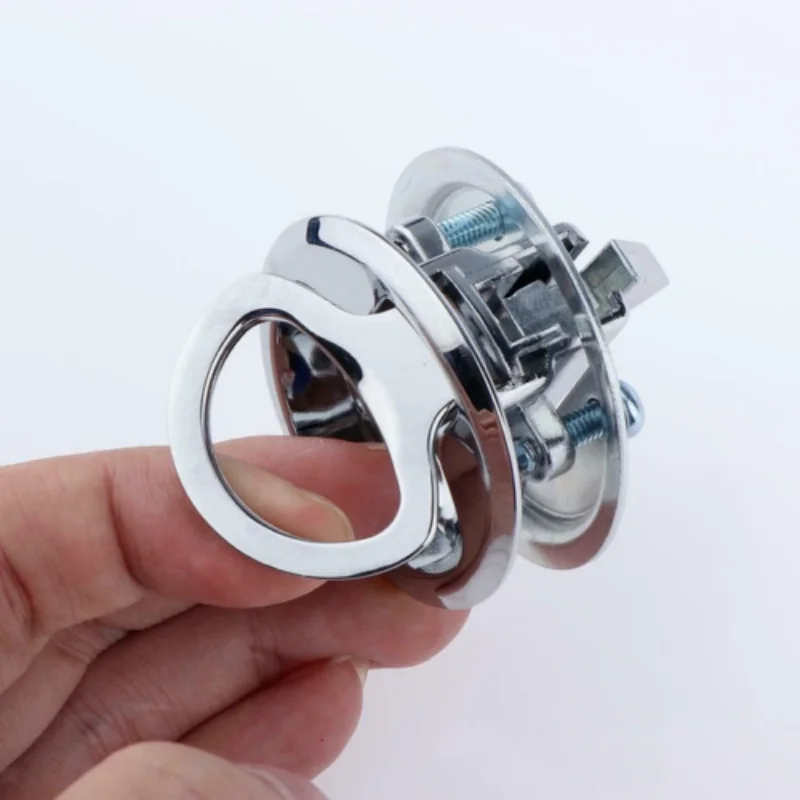 

Stainless Steel Flush Mount Pull Locker Hatch Latch Boat Turning Lift Handle