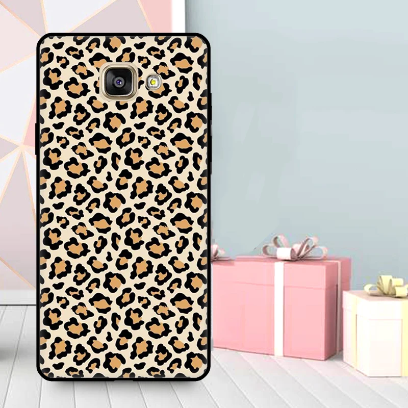 Фото Чехол с леопардовым принтом для Samsung Galaxy J7 J5 J3 2017 J1 A3 A5 2016 A9 A7 A6 A8 J8 2018 J6 J4 Plus №4