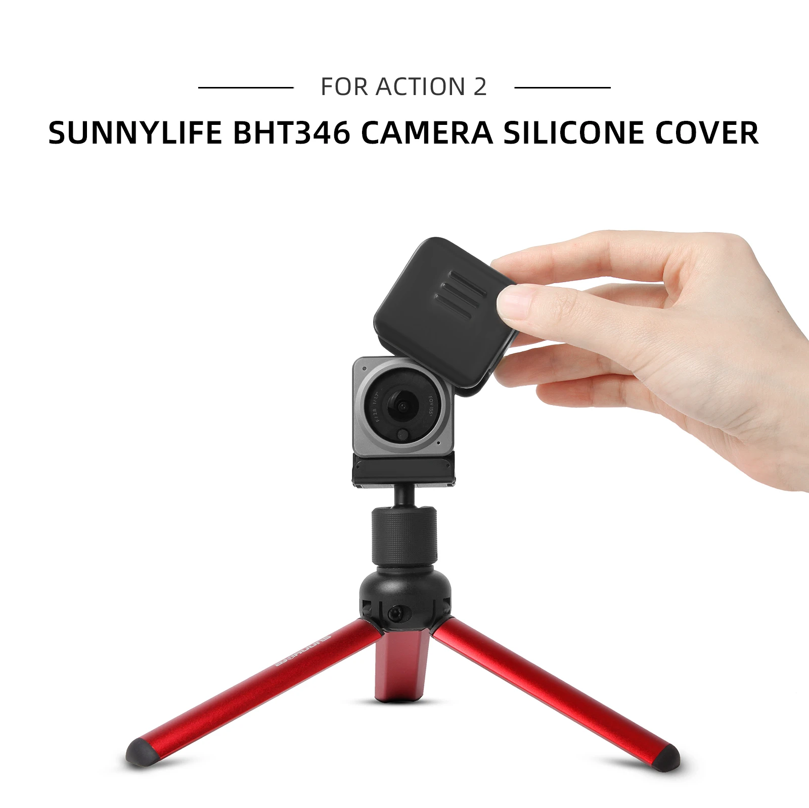 

For DJI OSMO Action 2 Camera Lens Protector Cover Silicone Protective Cap Scratch-proof Cace for DJI Action 2 Camera Accessories